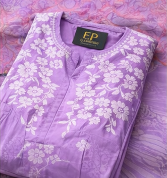 Lavender Aura Kurti
